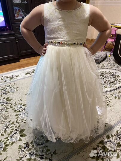 Платье для девочки 128-134