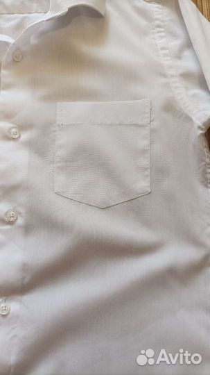 Школьные рубашки белые 158-164