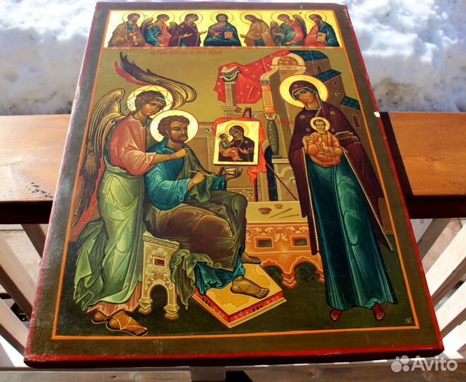 Икона Св. Лука Апостол Евангелист Иконописец 58*41