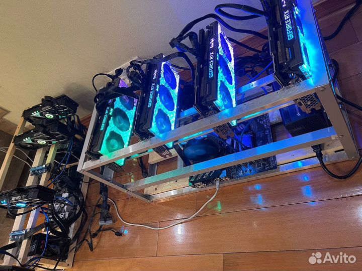 Помогу настроить и собрать майнинг ферму