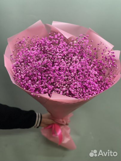 Гипсофила букет цветы