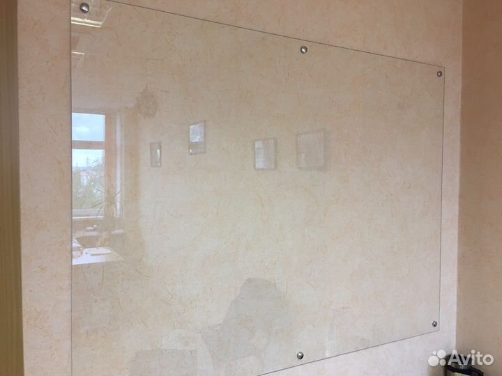 Стеклянная маркерная доска под любой фон