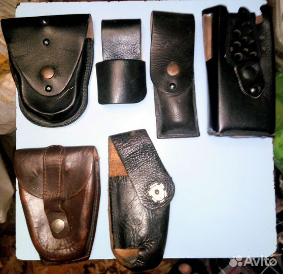 Чехлы кожаные для спецсредств