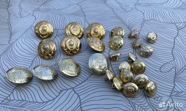 Пуговицы Адмиральские и Генеральские