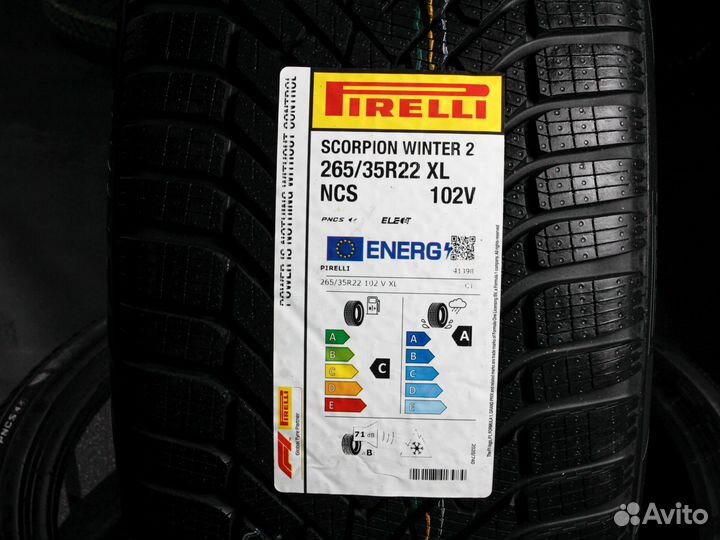 Pirelli Scorpion Winter 2 Elect 285/35 R22 и 265/35 R22 100V
