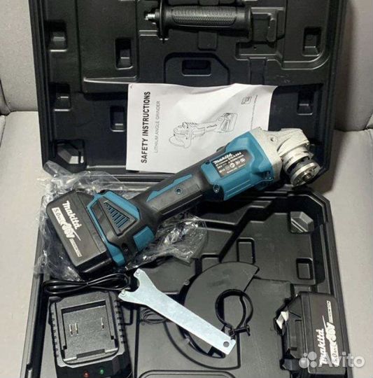 Аккумуляторная болгарка makita 125 xpx