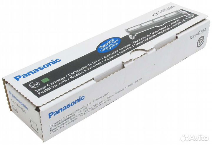 Panasonic KX-FAT88A новый оригинальный картридж