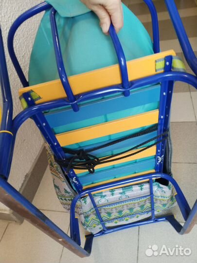 Санки со спинкой и колесиками