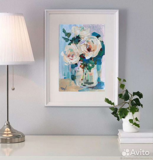Картина цветы розы