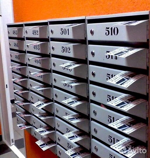 Распространение листовок по почтовым ящикам