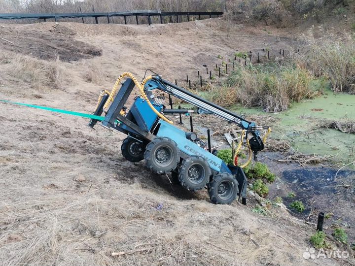 Монтаж винтовых свай