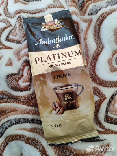Кофе Ambassador Platinum Crema