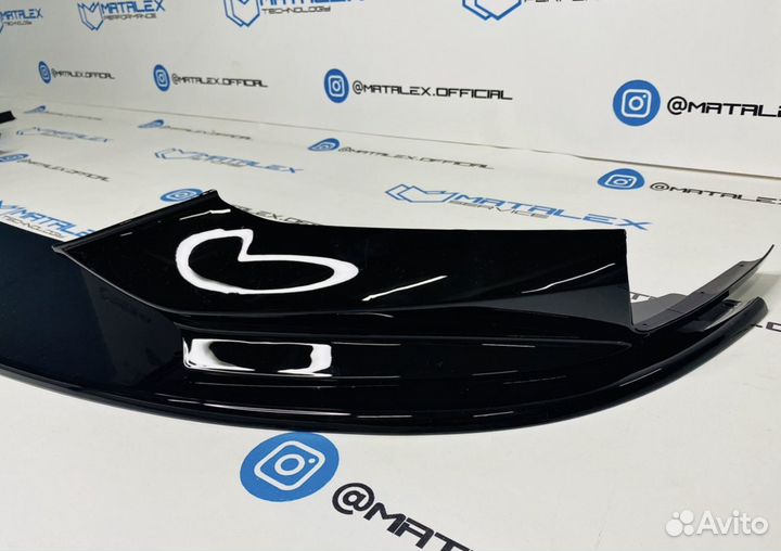 Сплиттер BMW F10 M performance глянец