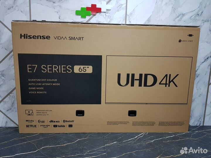 Смарт Тв LED Hisense 65E7KQ Qled 4K