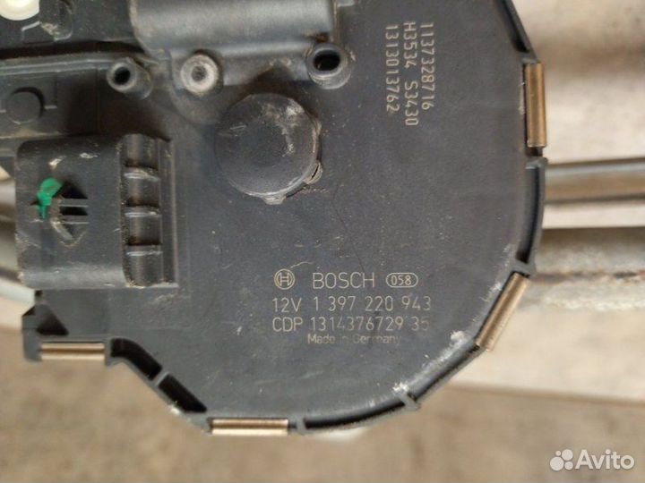 Трапеция дворников Bmw 6 F06 2013