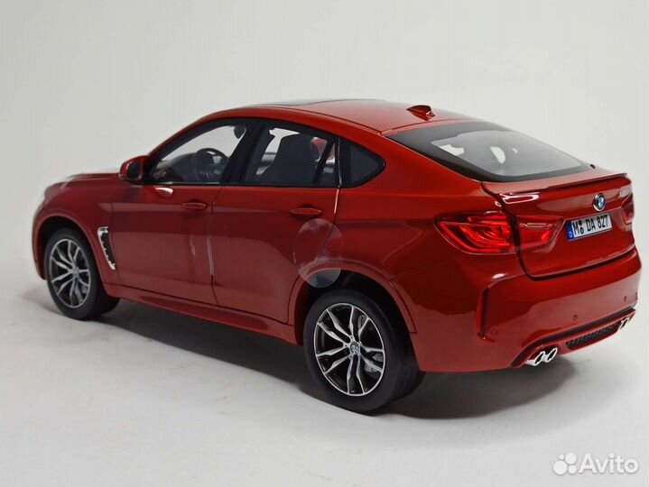 Bmw X6M (F86) 2015 Red 1:18 Norev