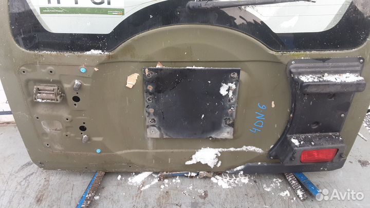 Крышка багажника mitsubishi pajero 4 2009