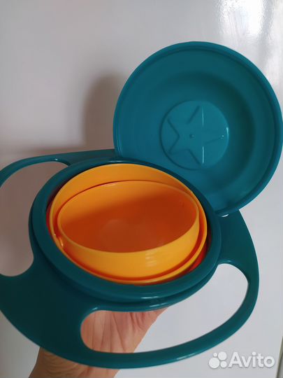 Тарелка детская непроливайка чашка неваляшка