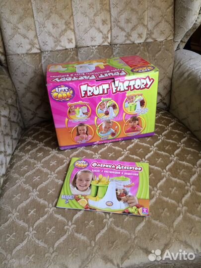 Игровой набор Фабрика десертов / посудка