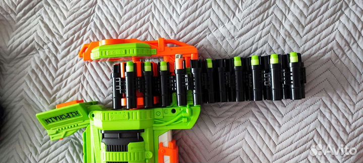 Нерф пулемет