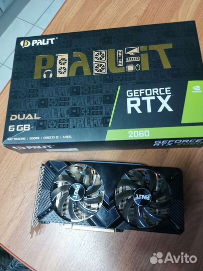 Видеокарта nvidia geforce RTX 2060 /2060 super