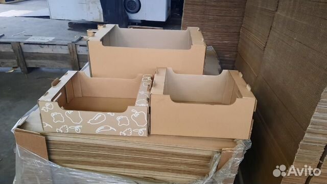 Картонные коробки для помидоров и огурцов оптом