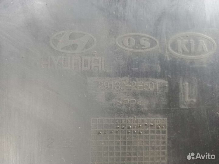 Пыльник двигателя левый Kia Sportage 2