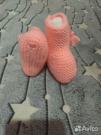 Пинетки для девочки новые
