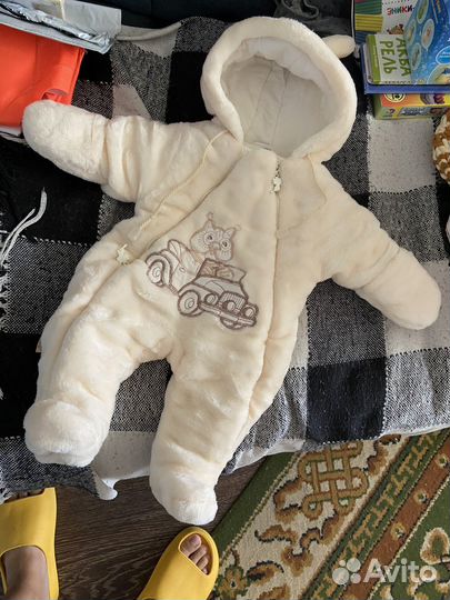 Комбинезон использовался только на выписку