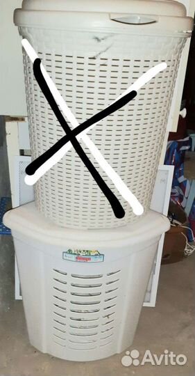Корзина для белья бу