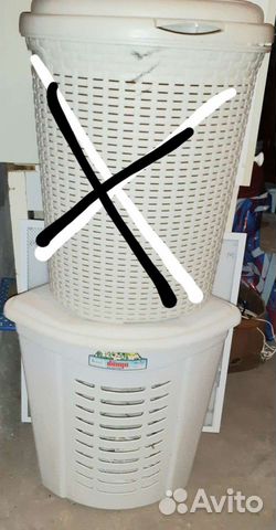 Корзина для белья бу