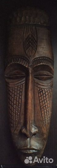 Маска Чёрное дерево (эбеновая) 1979г Мадагаскар