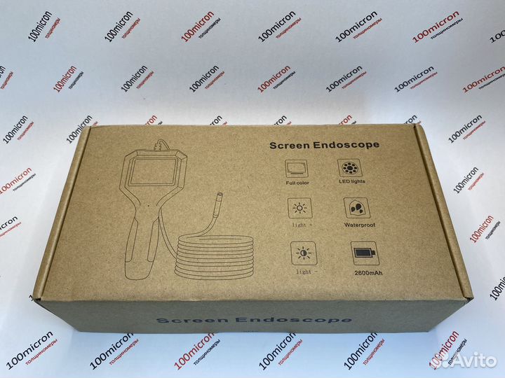Эндоскоп с экраном. Камера 8.0 мм. Новый