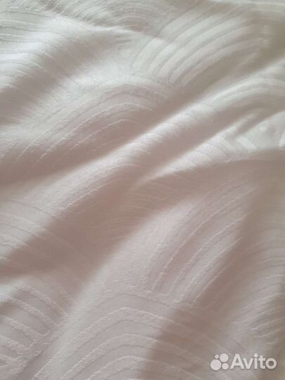 Шторы белые бу