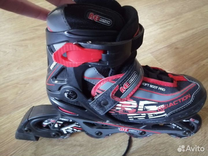 Роликовые коньки детские раздвижные