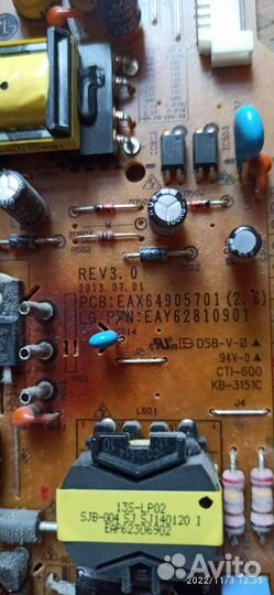 Плата для телевизора lg 42LA660V-ZA