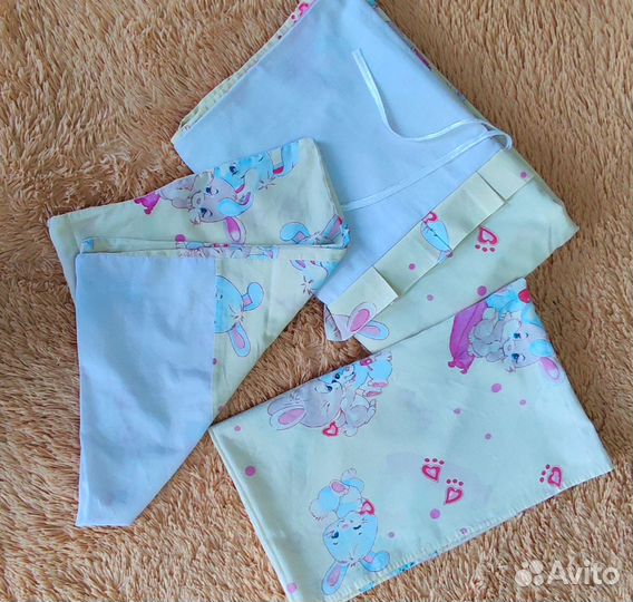 Детское постельное белье в детскую кроватку