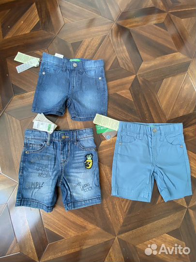 Шорты новые benetton