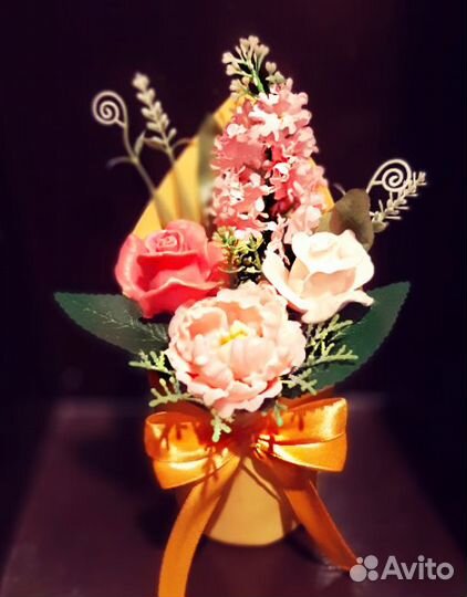 Мыльные цветы