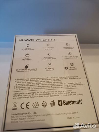 Часы huawei watch fit 3
