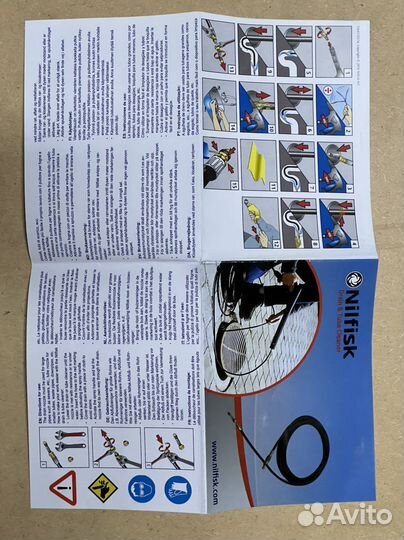 Каналопромывочный шланг для мойки типа керхер