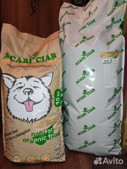 Акари Киар корм для собак мелких пород