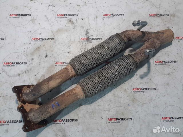 Приемная труба глушителя Skoda Octavia A5