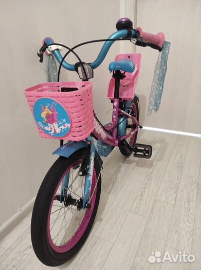 Велосипед для принцессы на 5-8лет