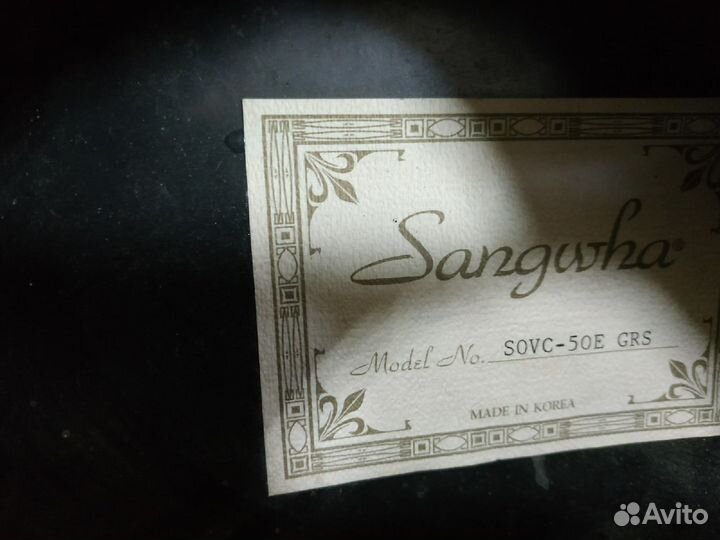 Электроакустическая гитара Sangwa Корея