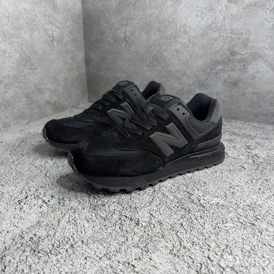 Кроссовки new balance 574 черные