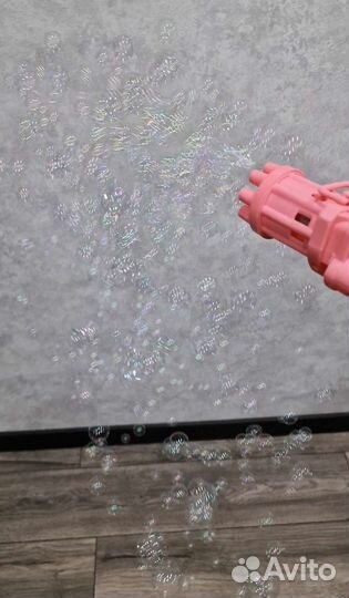 Мыльные пузыри, пистолет