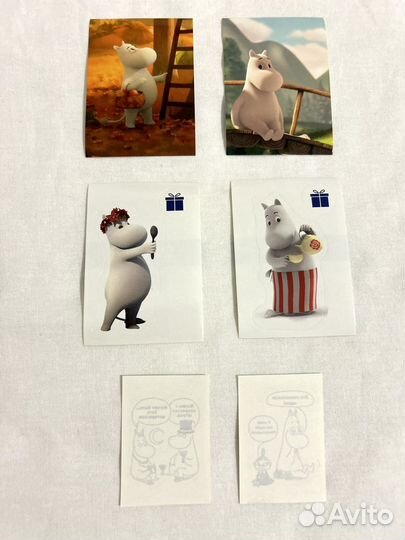 Наклейки Мумий Троль лента