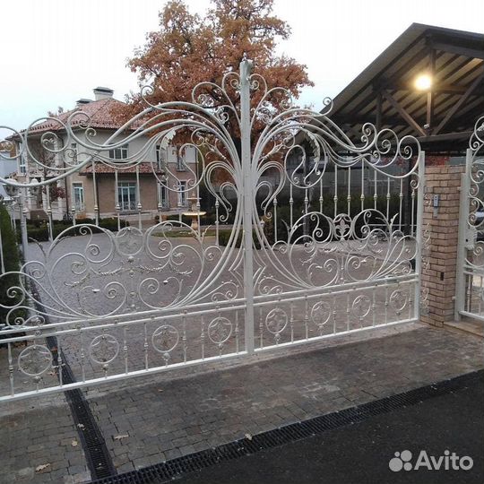 Кованные ворота