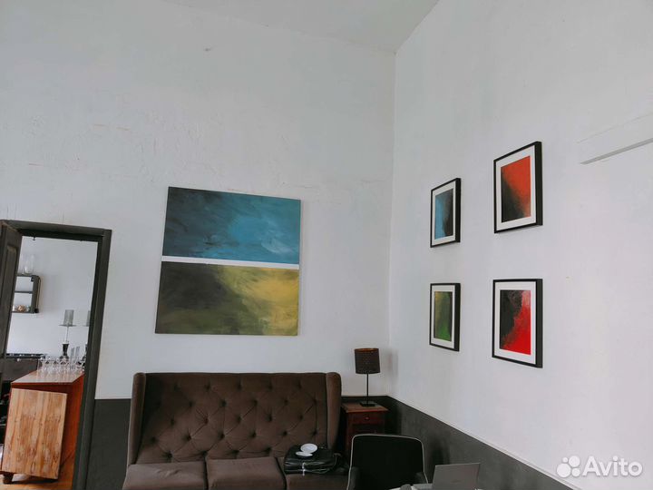 Интерьерная инсталляция (5 картин)